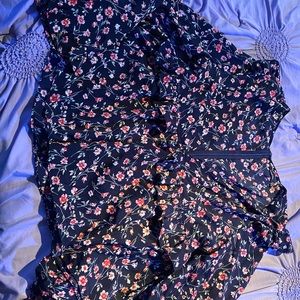 BooHoo VNeck Long Sleeve Blouse